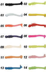 Southern Pro Tiny Worm 1.5"