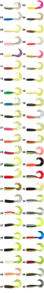 Southern Pro 2" Hot Grubs  