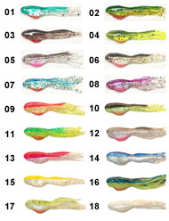 Southern Pro Minnow Tubes 2"